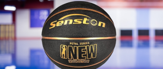 Senston 29.5'' Basketball Outdoor Indoor Rubber Basketball Ball